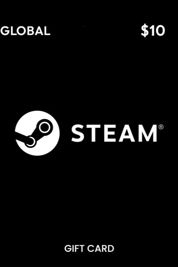 Подарочная карта Steam 10 USD (Global) — Код активации