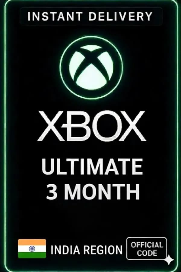 🔥 Xbox Game Pass Ultimate на 1 месяц (Индия) — Код активации ✅