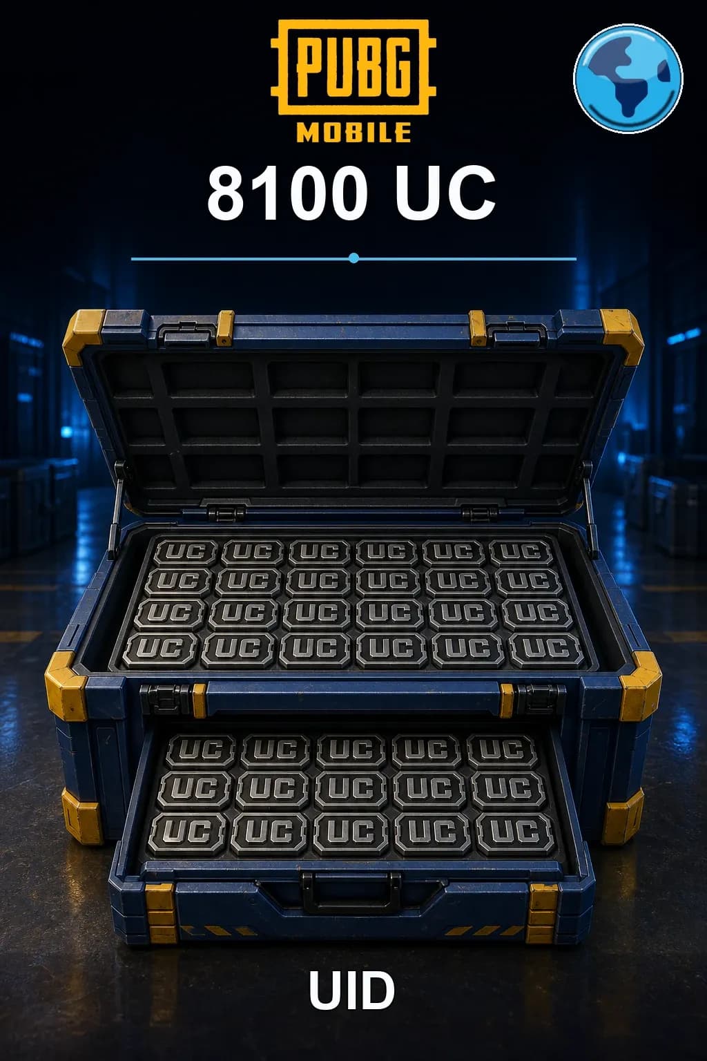 8100 UC — PUBG