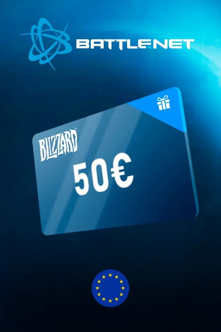 Карта на 50 EUR для европейского региона