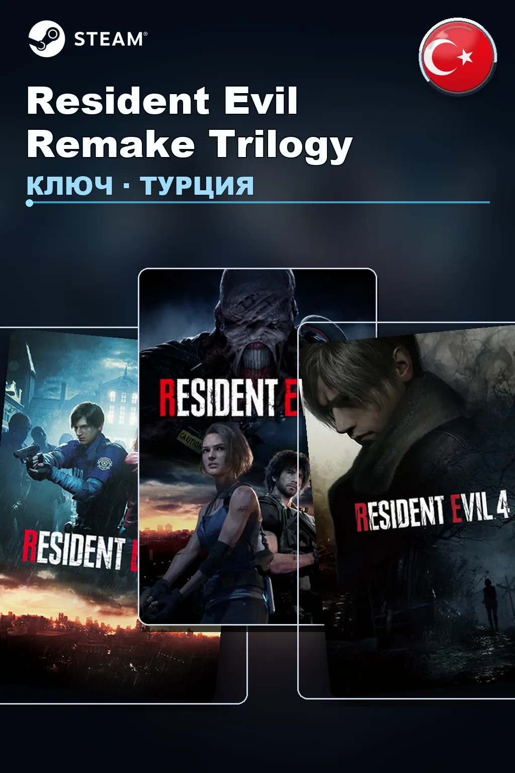 Resident Evil Remake Trilogy — Турция