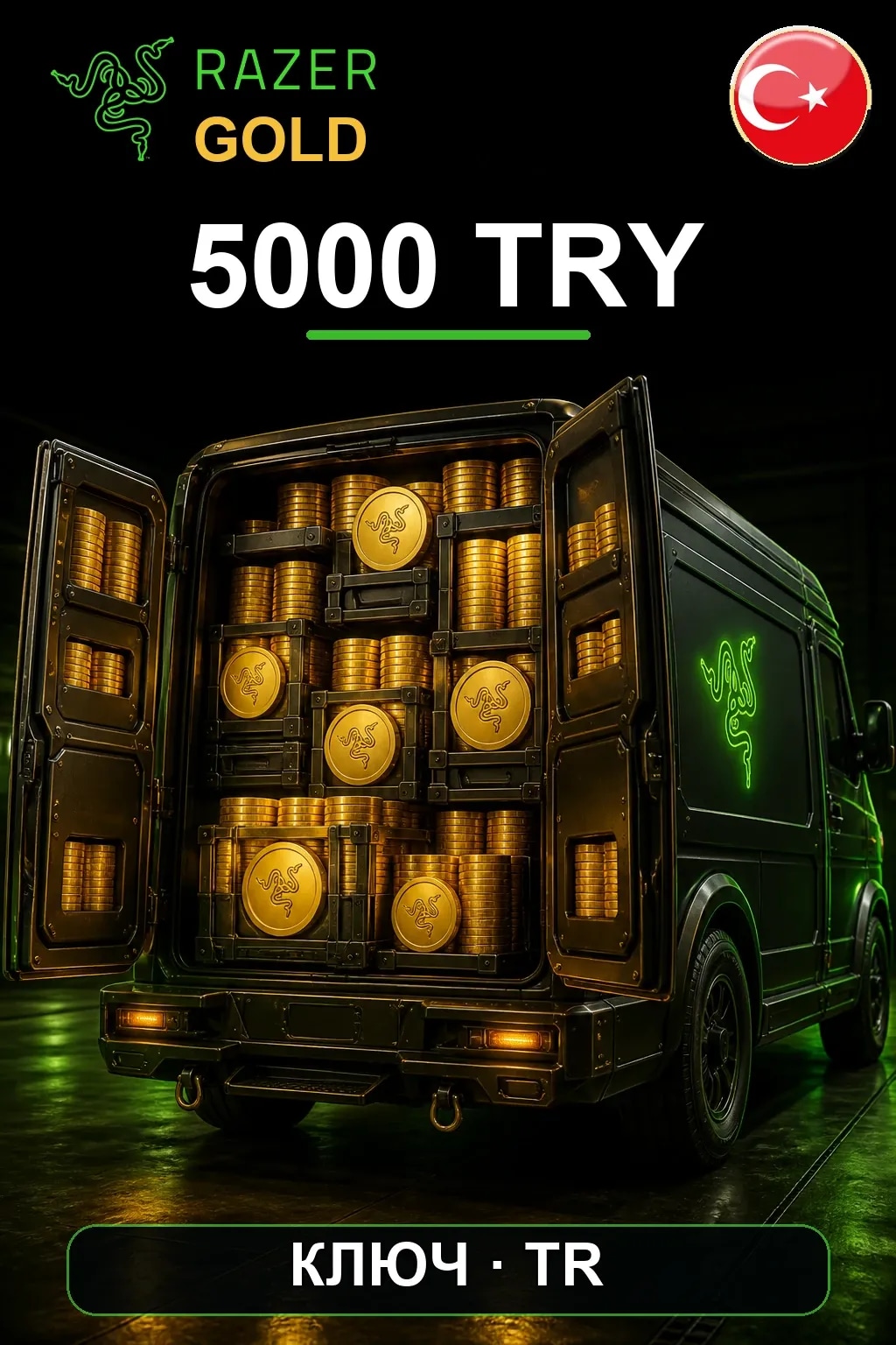 TRY 5000 Razer Gold