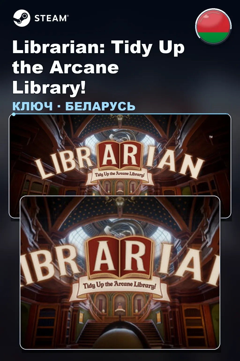 Librarian: Tidy Up the Arcane Library! — Беларусь