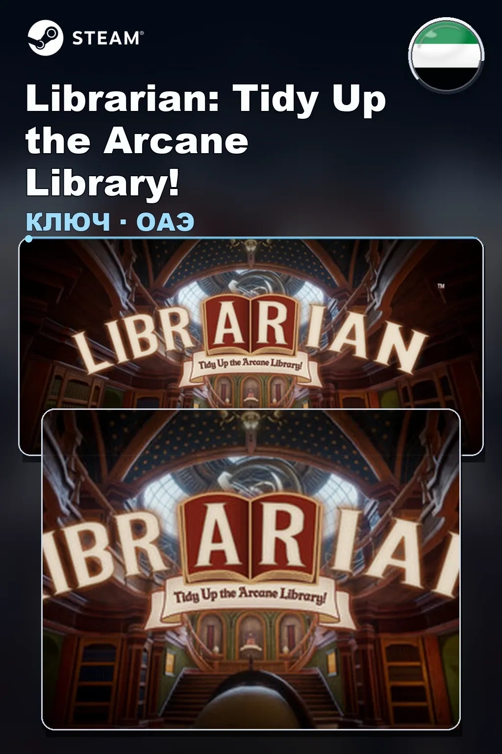 Librarian: Tidy Up the Arcane Library! — ОАЭ