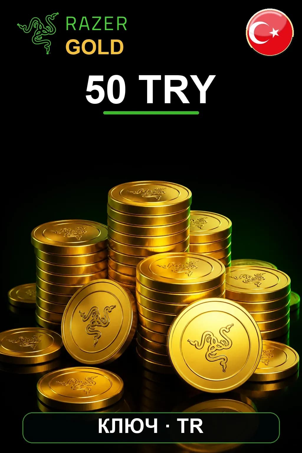 TRY 50 Razer Gold