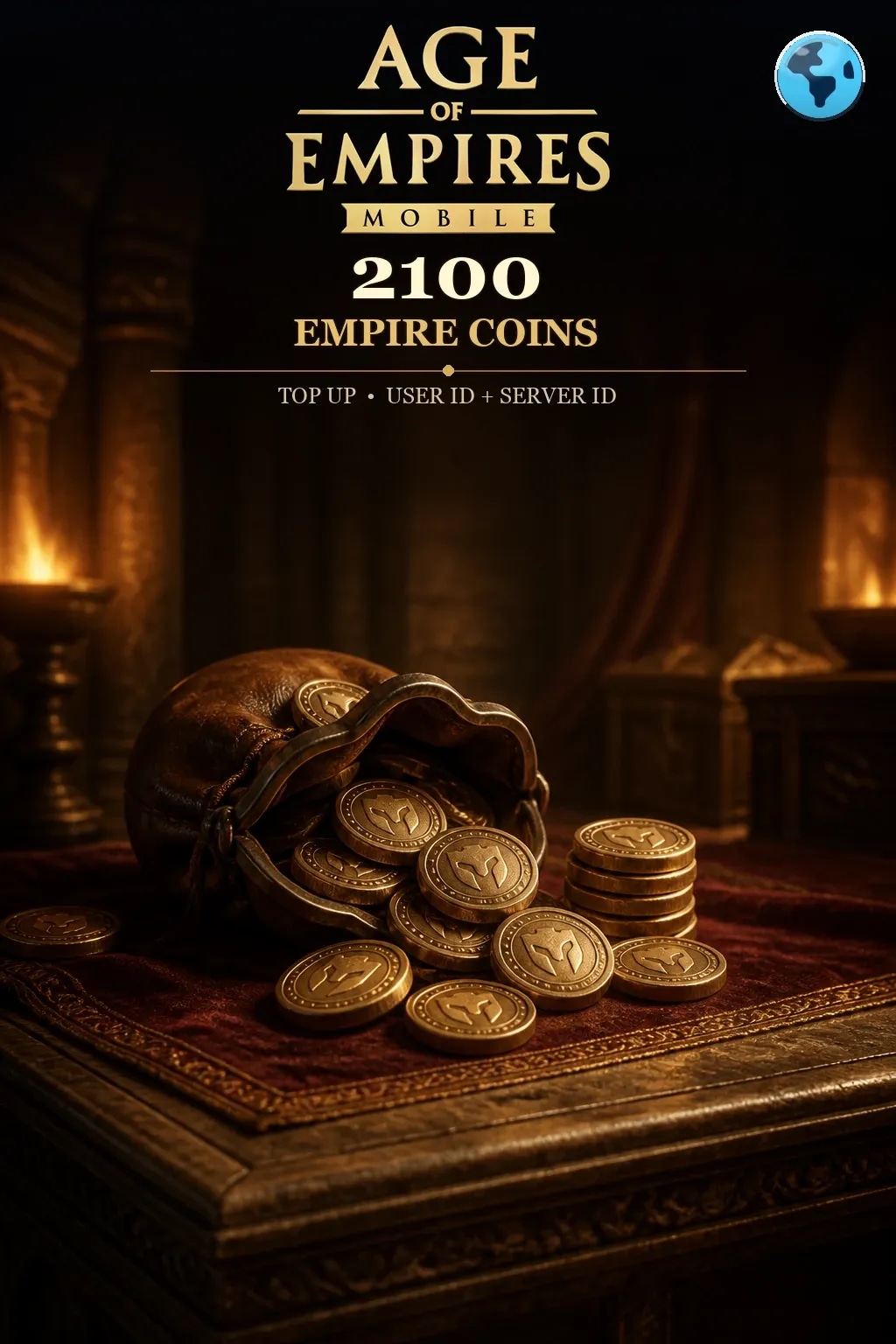 2100 Монет — Age of Empires Mobile