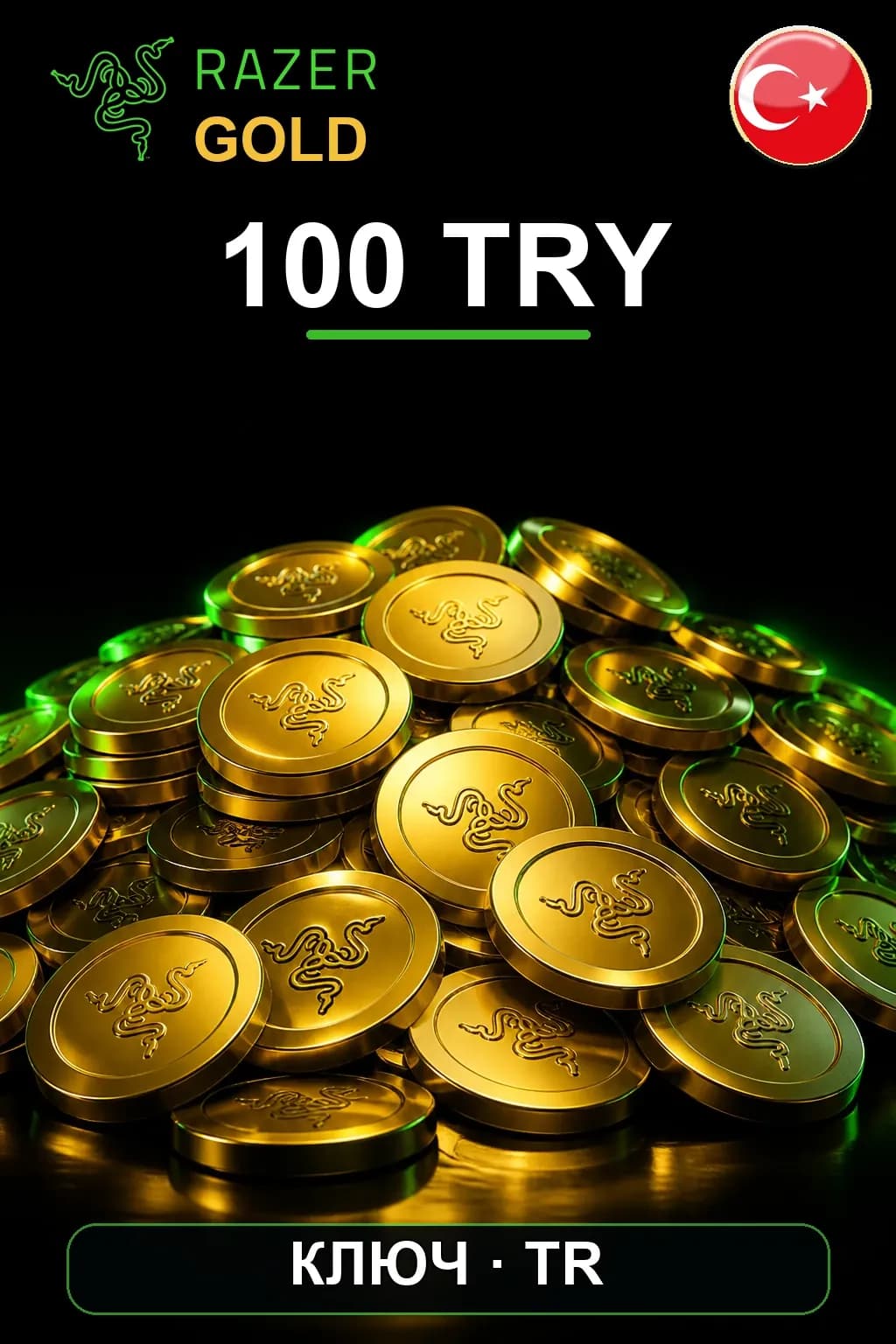 TRY 100 Razer Gold