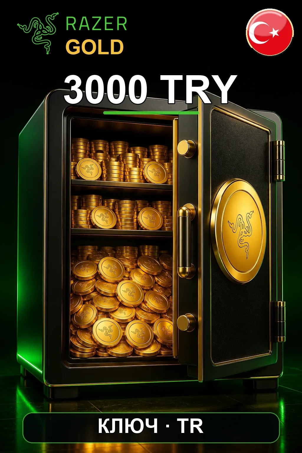 TRY 3000 Razer Gold