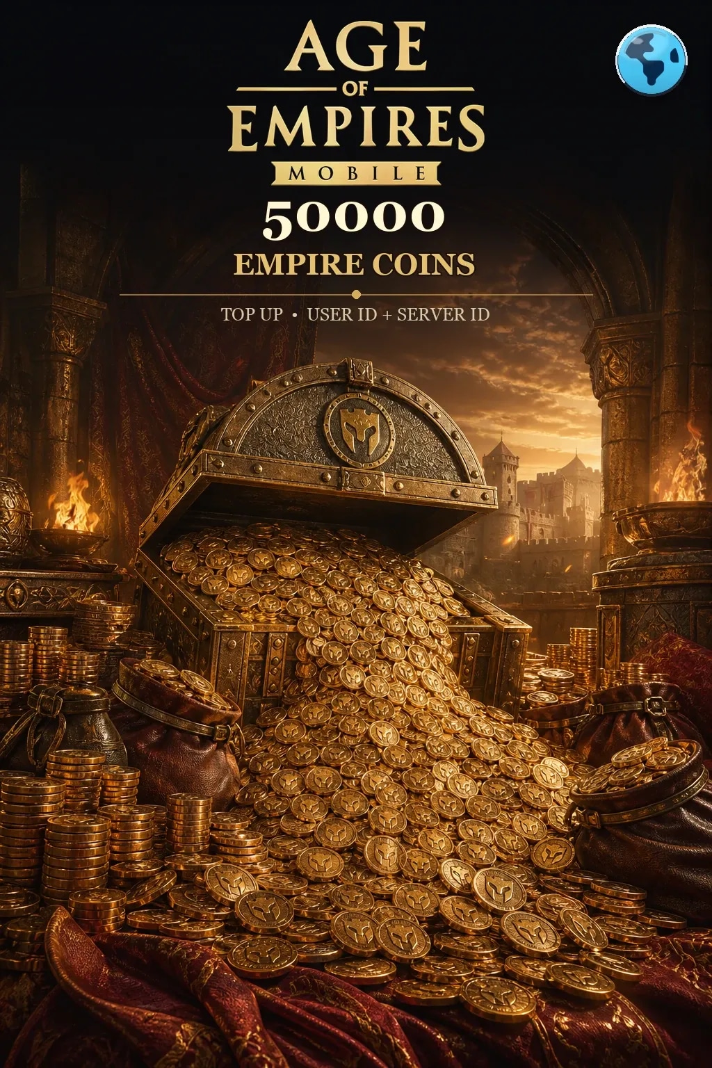 50000 Монет — Age of Empires Mobile