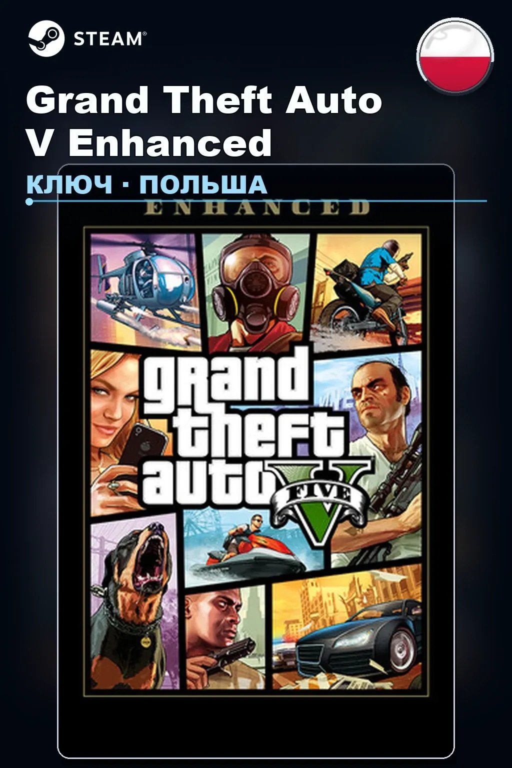 Grand Theft Auto V Enhanced — Польша