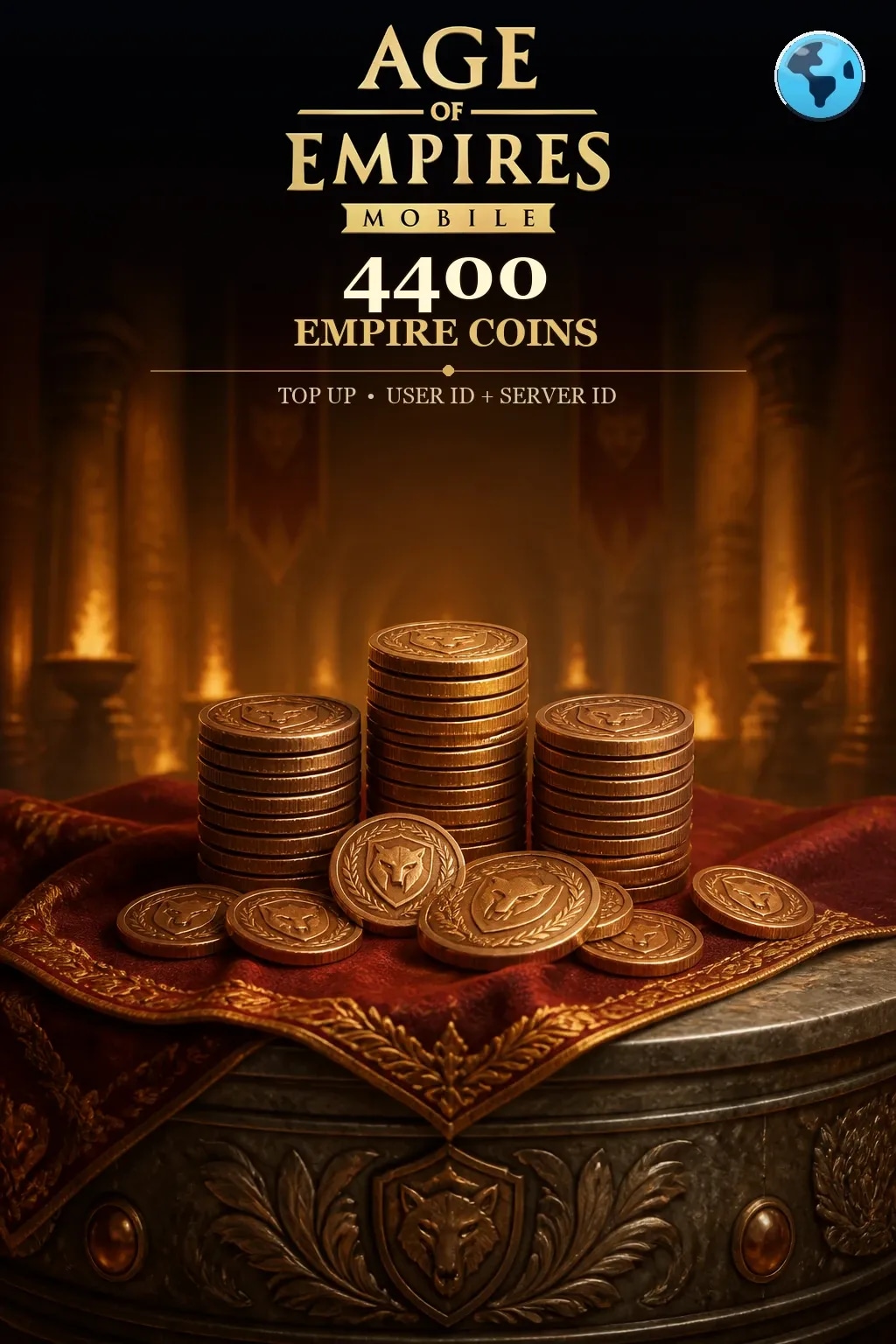4400 Монет — Age of Empires Mobile