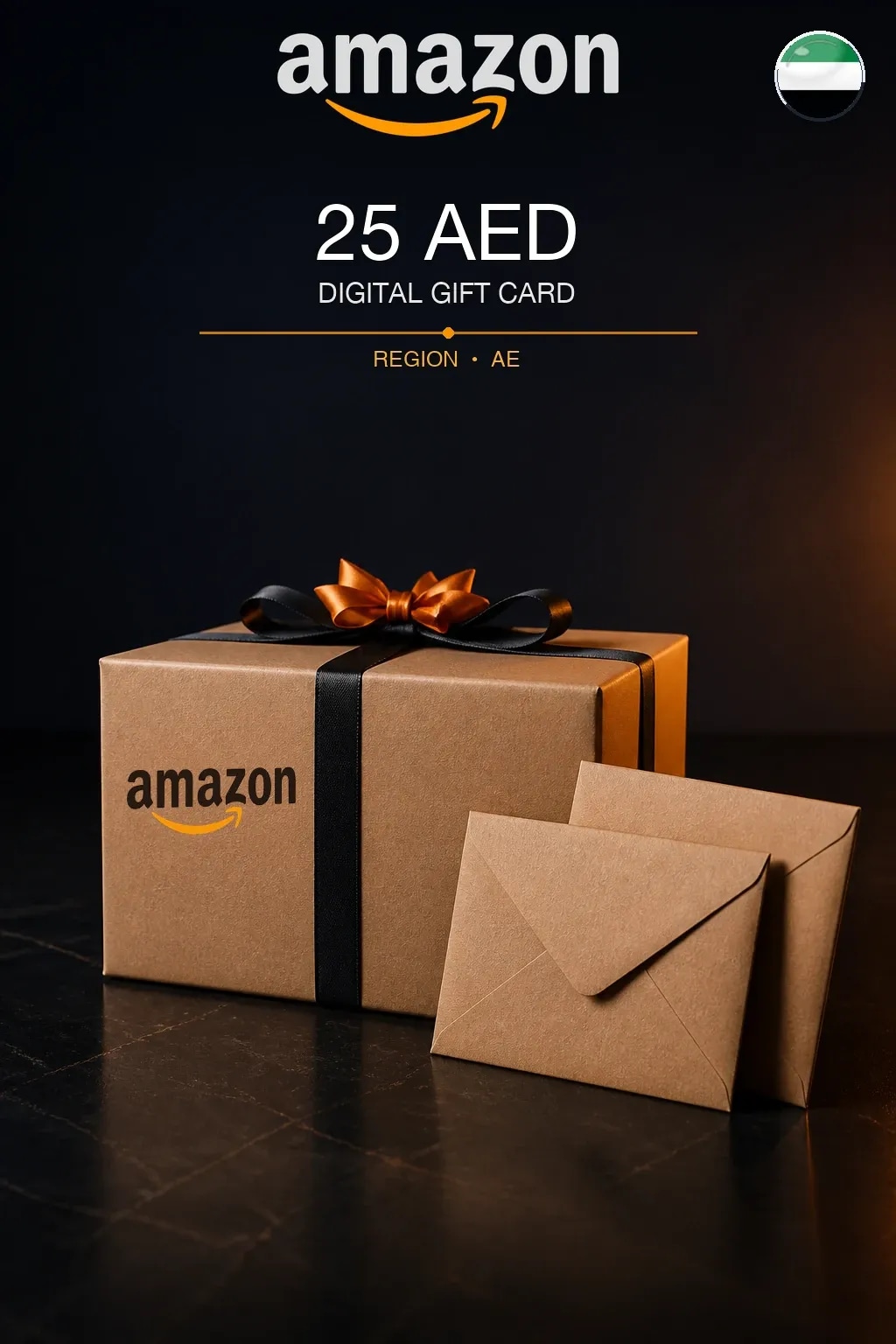 25 AED | Amazon | Подарочная карта