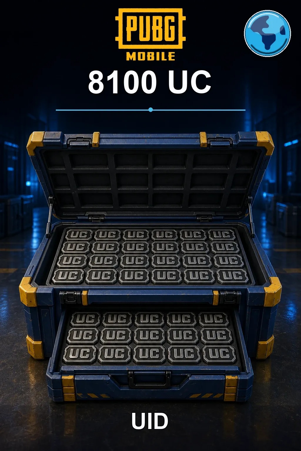 8100 UC — PUBG