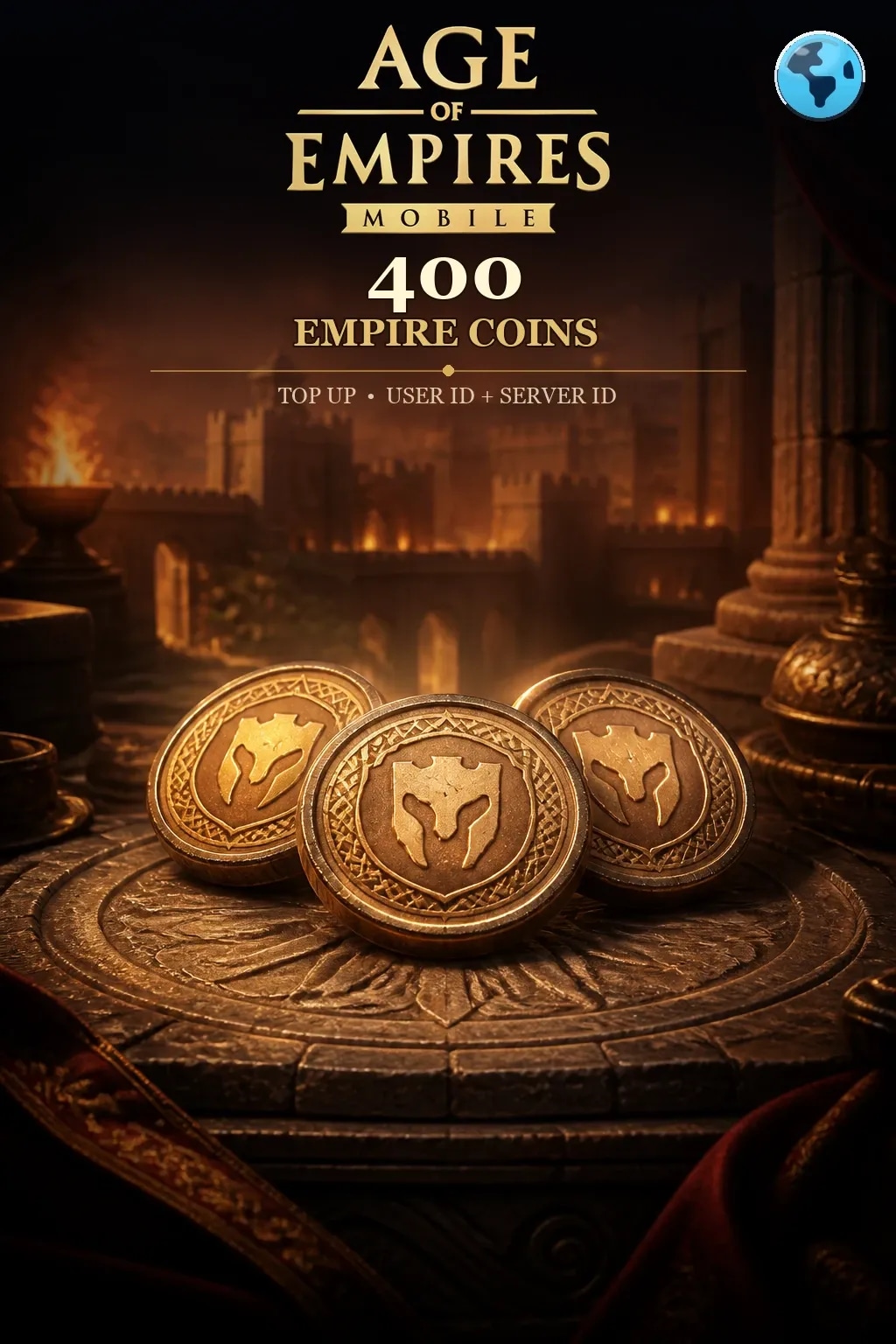 400 Монет — Age of Empires Mobile