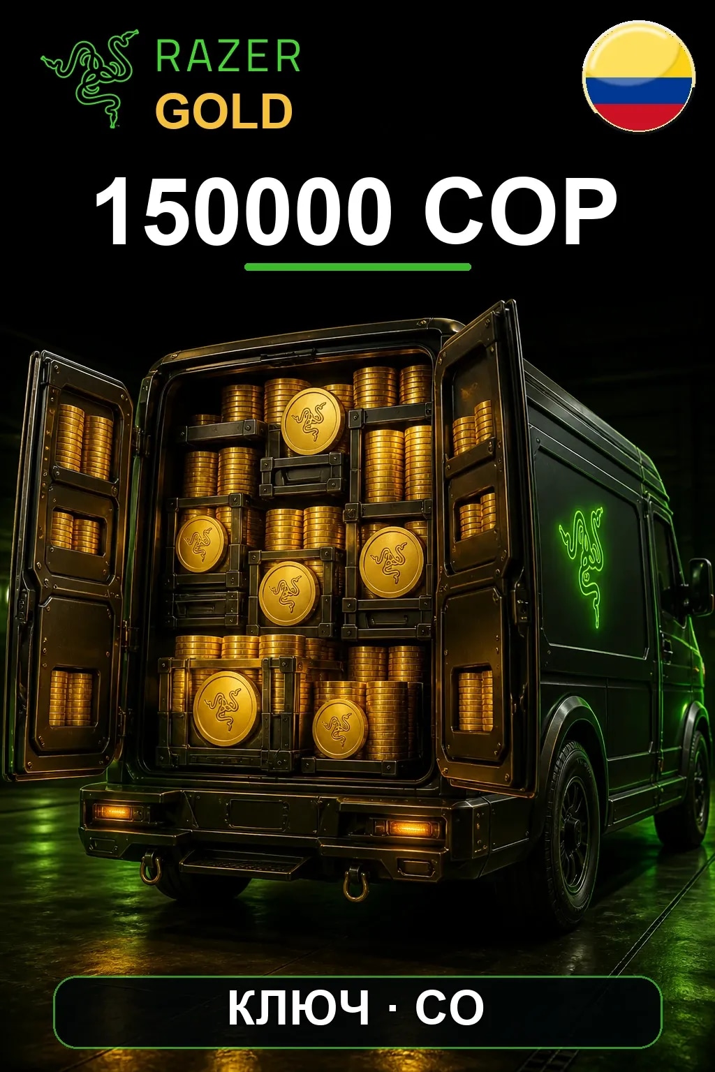 COP 150000 Razer Gold