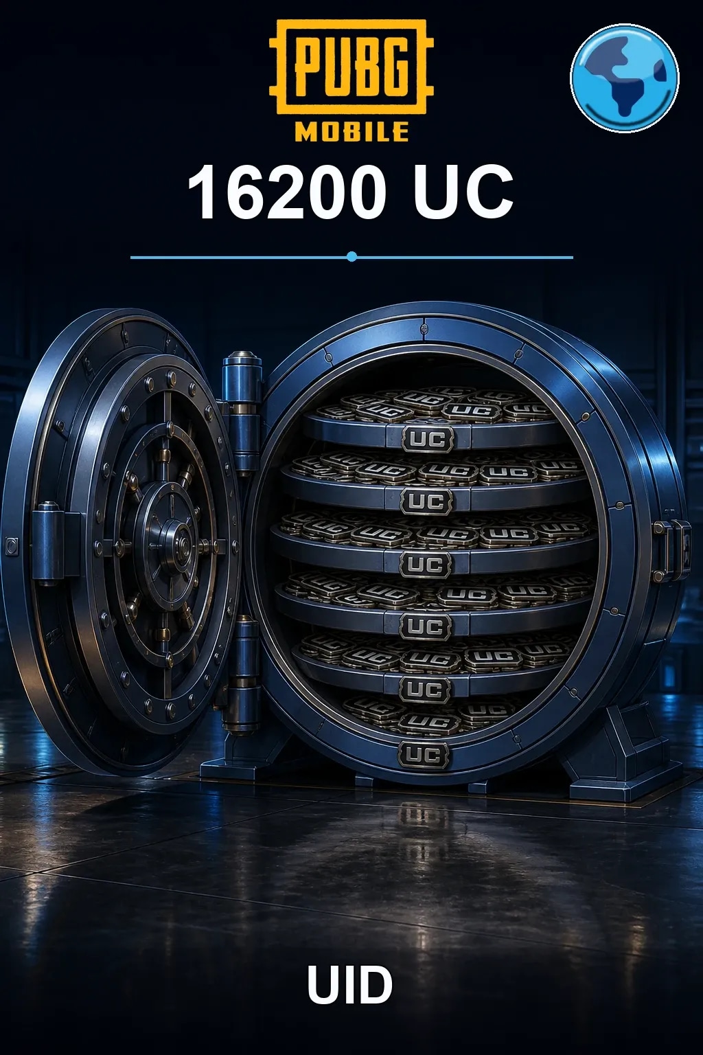 16200 UC — PUBG