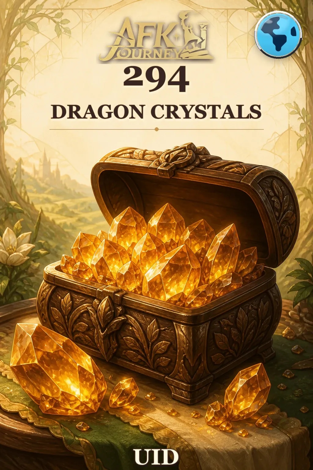 294 Dragon Crystals — AFK Journey