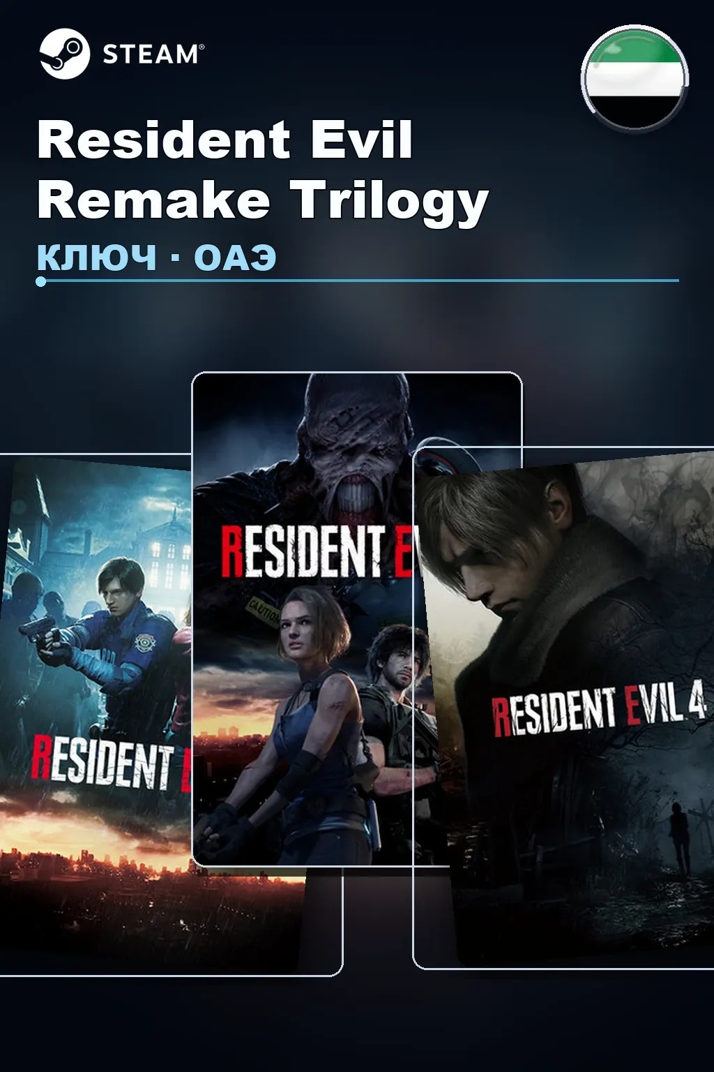 Resident Evil Remake Trilogy — ОАЭ